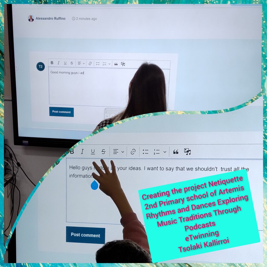 Creating project Netiquette